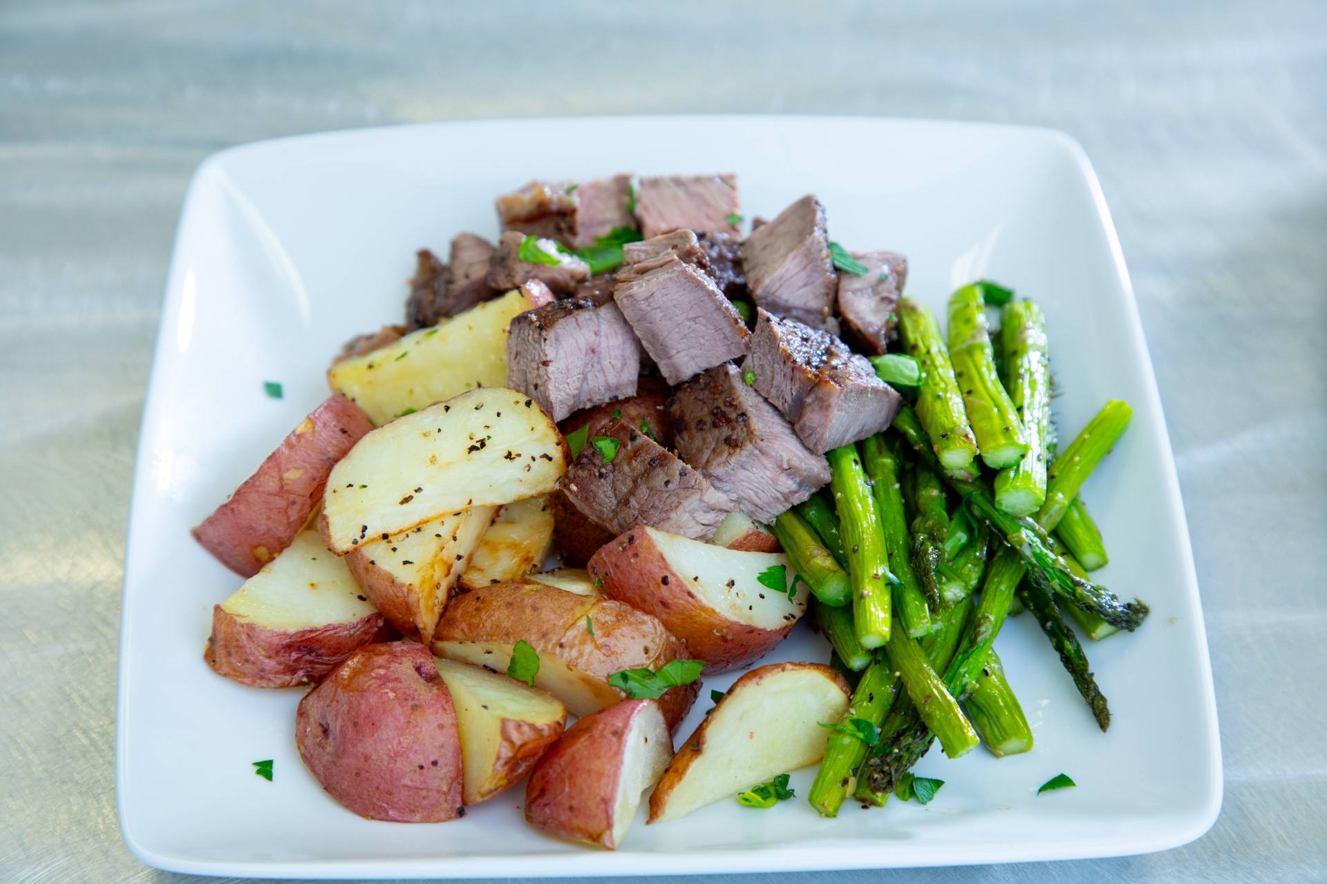 Garlic Herb Steak